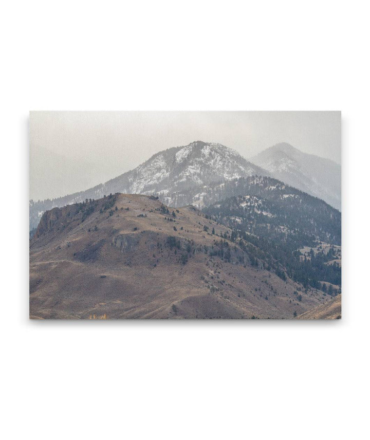 Sepulcher Mountain Snowstorm, Gallatin National Forest, Montana, USA