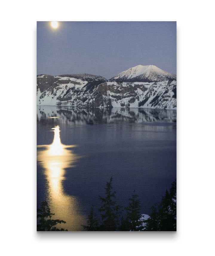 Moonrise, Crater Lake National Park, Oregon