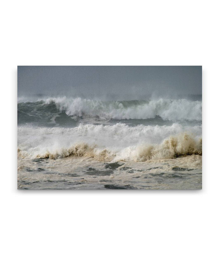 Pacific Ocean waves and surf, Redwood National Park, California