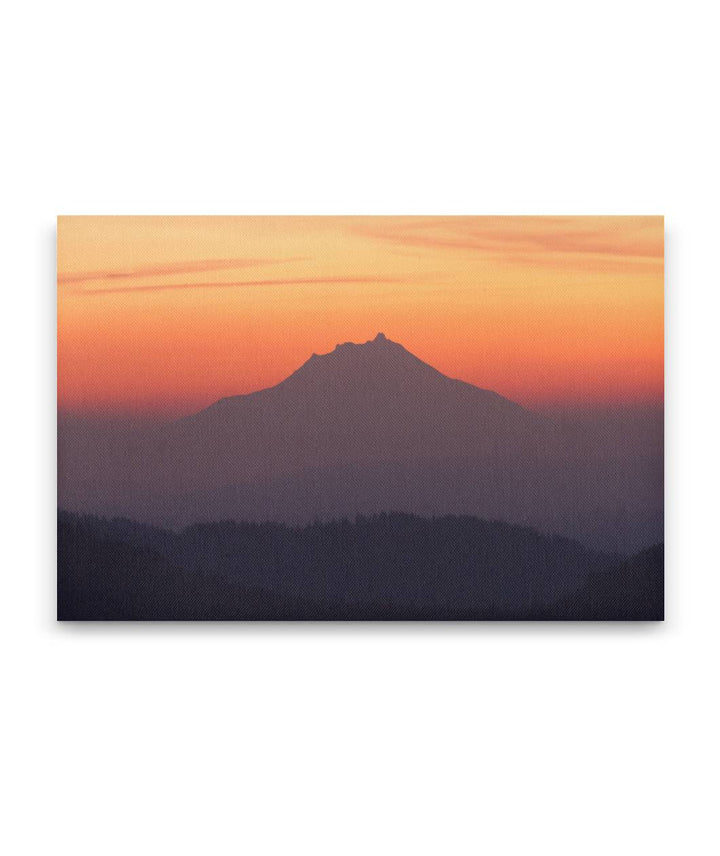 Mount Jefferson at Sunrise, Mount Jefferson Wilderness, Oregon