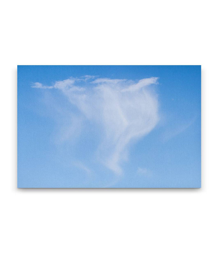 Cirrus Clouds Over Cascades Mountains, Willamette National Forest, Oregon, USA