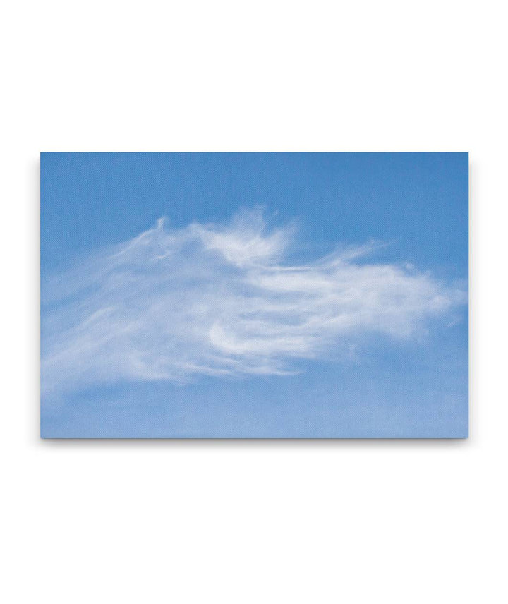 Cirrus Clouds Over Cascades Mountains, Willamette National Forest, Oregon, USA