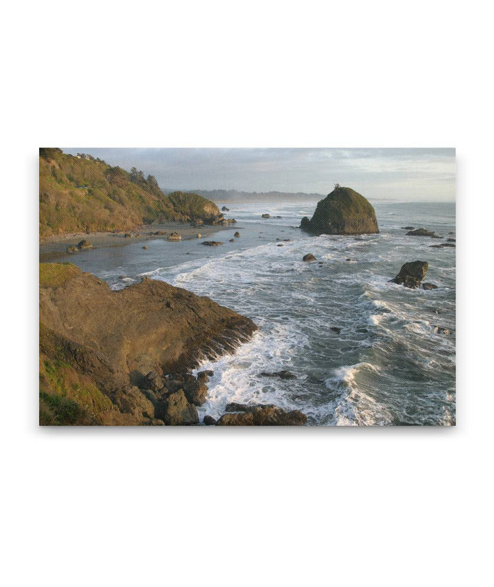 Rocky Coast and Offshore Rocks, Trinidad Bay, California