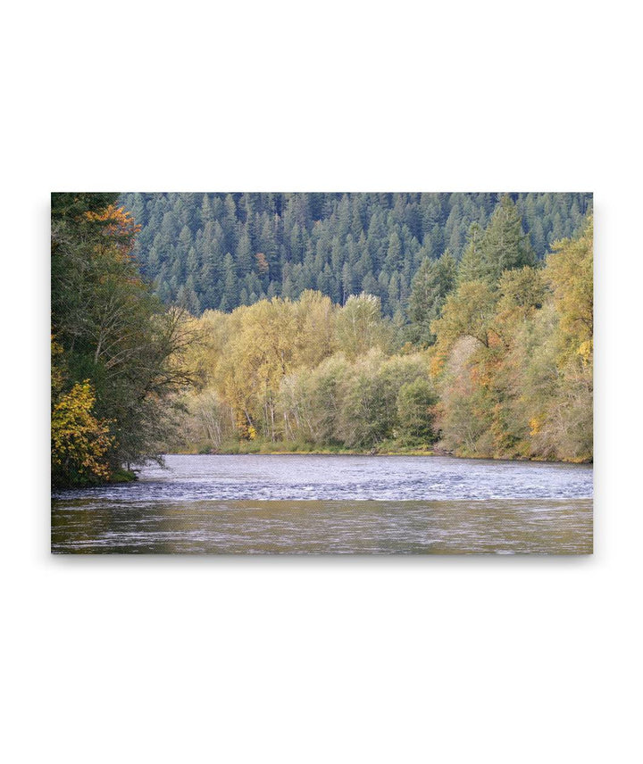 McKenzie River in Autumn, Willamette National Forest, Oregon