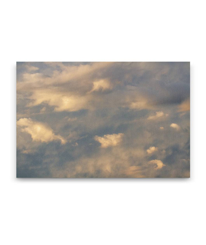 Clouds Over Cascades Mountains, Willamette National Forest, Oregon, USA