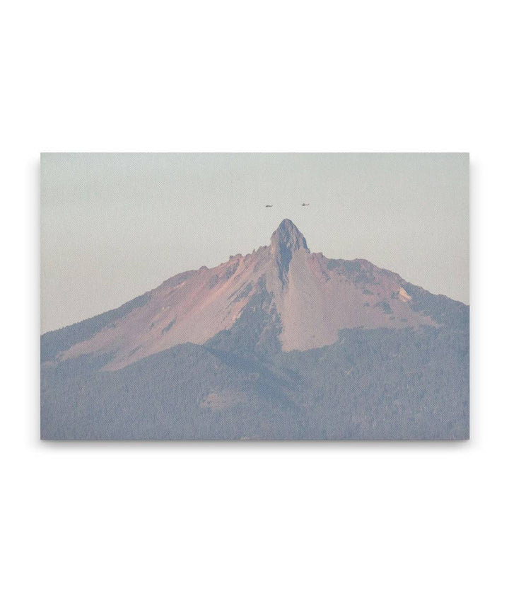 Helicopters Over Mount Washington, Mount Washington Wilderness, Oregon, USA