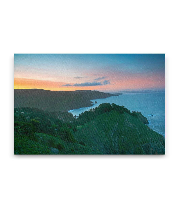 Muir Beach Overlook at Sunrise, California