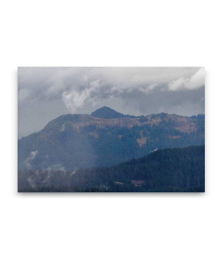 Cone Peak and Storm Clouds, Willamette National Forest, Oregon, USA