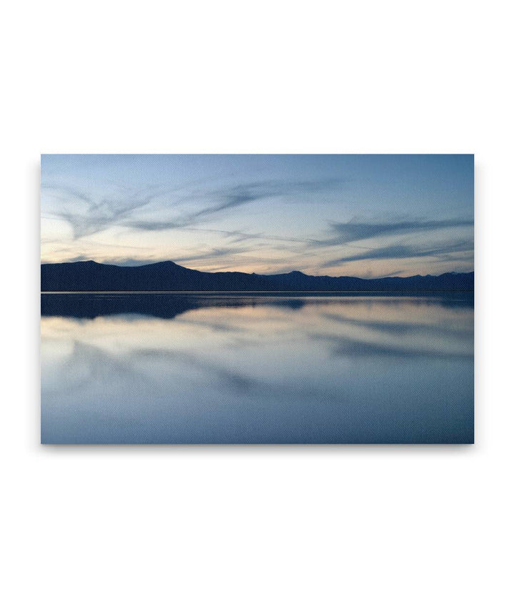 Upper Klamath Lake at Sunset and Sky Lakes Wilderness, Oregon