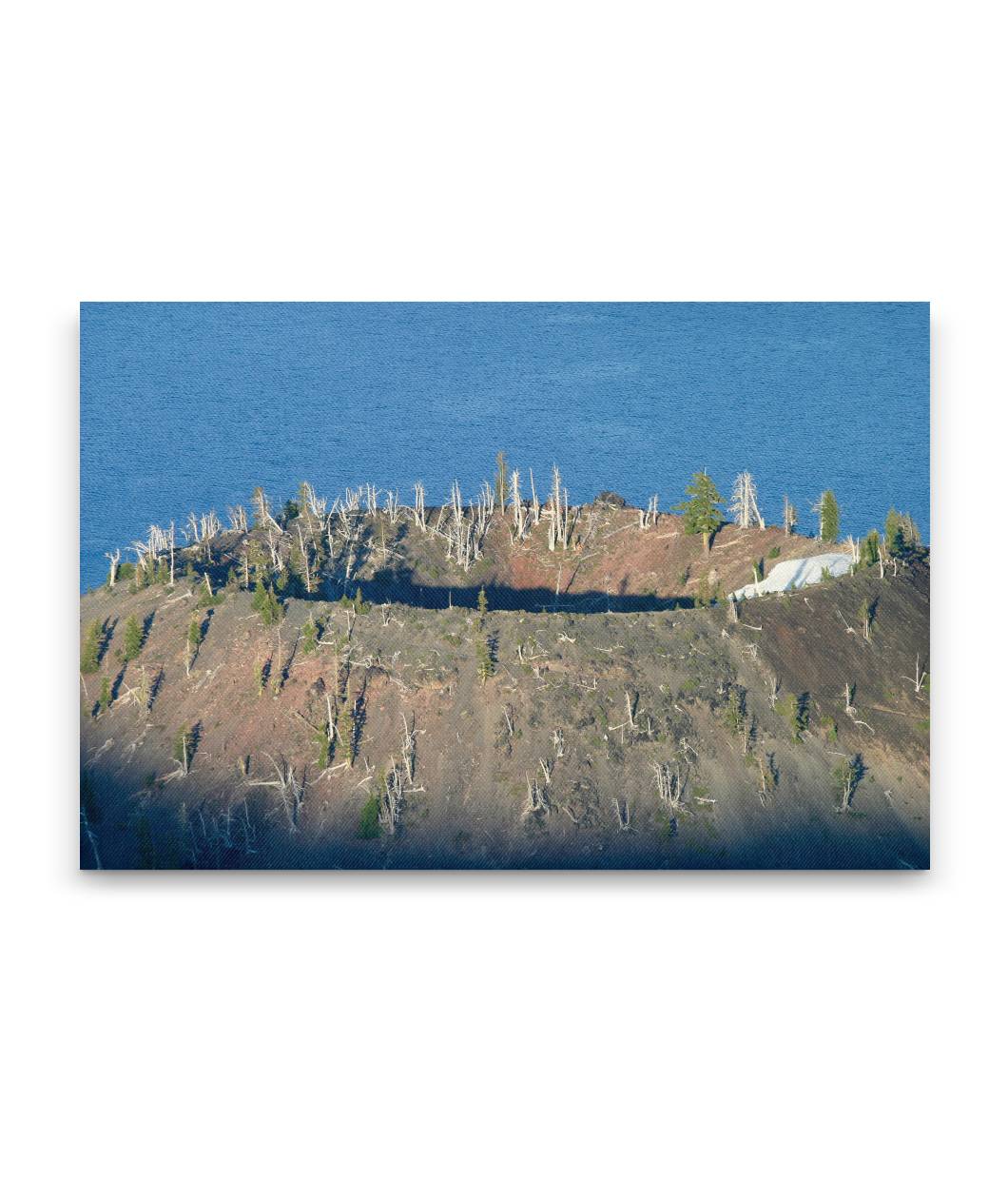 Wizard Island Volcanic Rim, Crater Lake National Park, Oregon