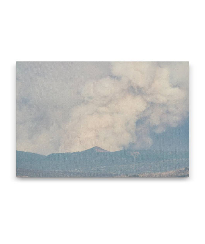 Milli Wildfire Smoke Column, Deschutes National Forest, Oregon