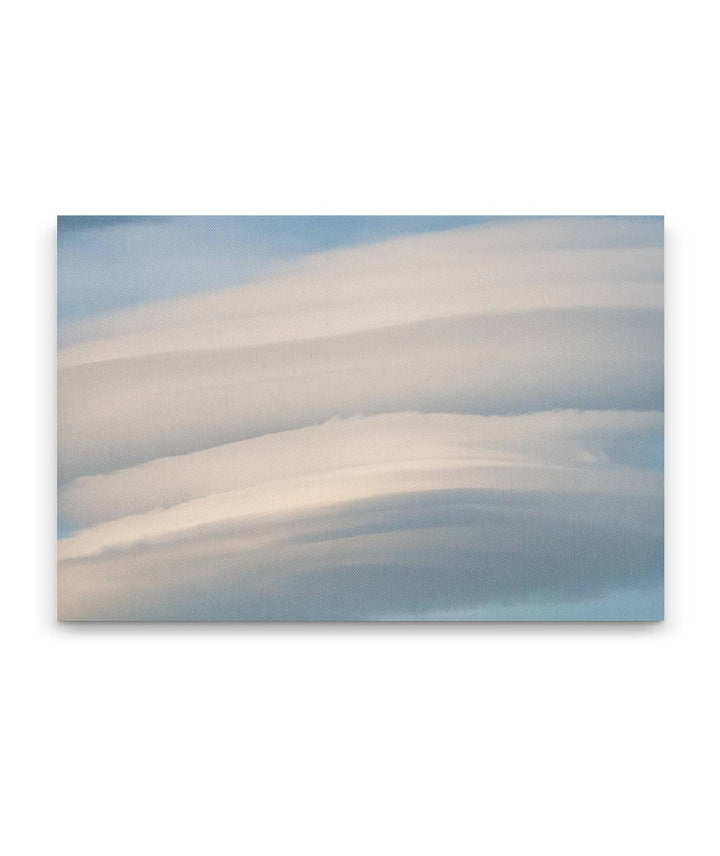 Lenticular Clouds Over Cascades Mountains, Willamette National Forest, Oregon, USA