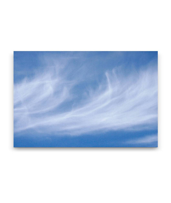 Cirrus Clouds and Blue Sky, Carpenter Mountain, Oregon