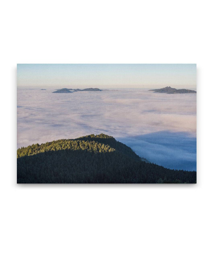Marine Layer Over West Cascades From Carpenter Mtn Fire Lookout, Willamette Forest, Oregon