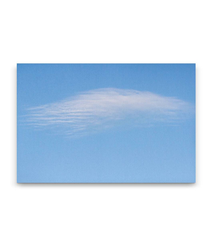 Cirrus Clouds Over Cascades Mountains, Willamette National Forest, Oregon, USA