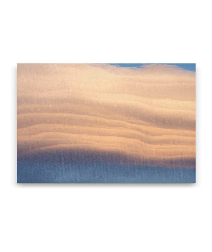 Lenticular Clouds at Sunset, Carpenter Mountain, Oregon