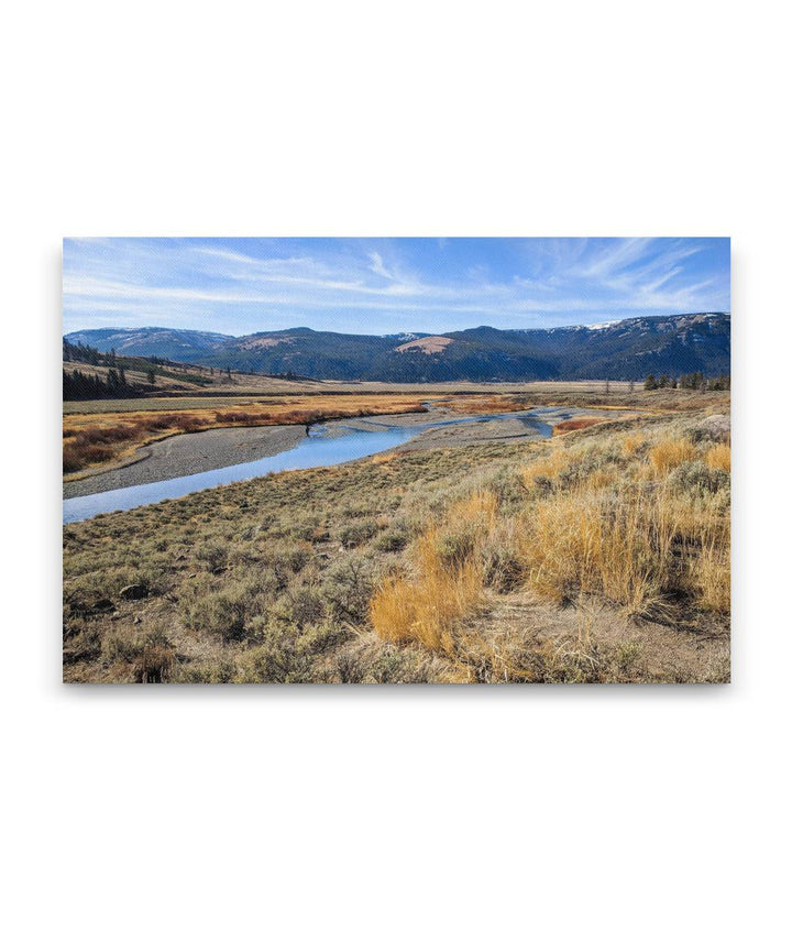 Lamar River, Yellowstone National Park, Wyoming